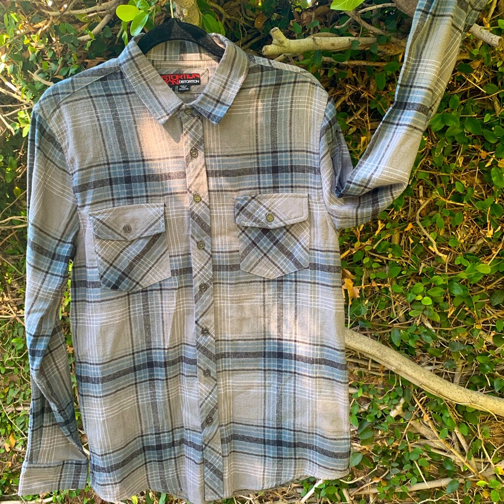 Distortion Flannel size M